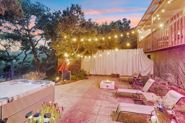 Backyard, Exterior, Hot Tub