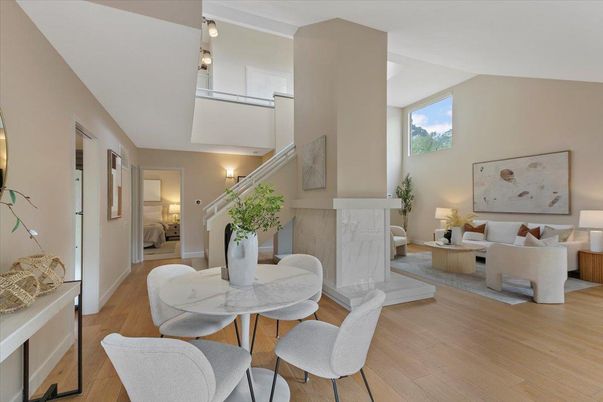 Dining room, Interior, Living room, Wood Texture Flooring