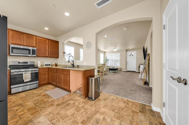 Interior, Kitchen, Recessed Lighting