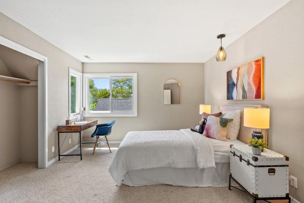 Bedroom, Home Office, Interior