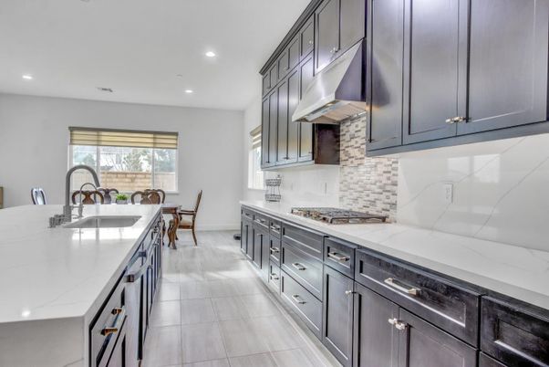 Dining room, Interior, Kitchen, Recessed Lighting