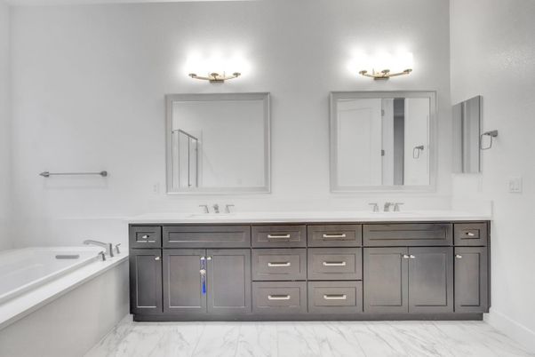 Bathroom, Dual Sink Vanities, Interior, Marble