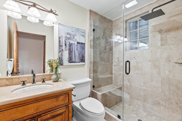 Bathroom, Glass Shower, Interior