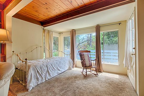 Bedroom, Interior, Wooden Beams, Wooden Ceilings