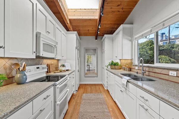 Interior, Kitchen, Wooden Ceilings, Wood Texture Flooring