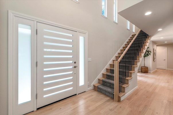 Interior, Recessed Lighting, Wood Texture Flooring