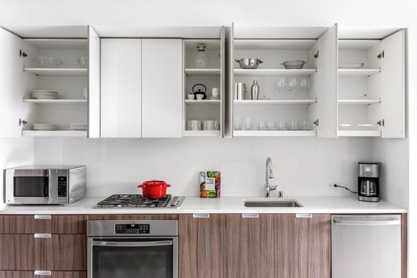 Interior, Kitchen, Stainless Steel Appliances