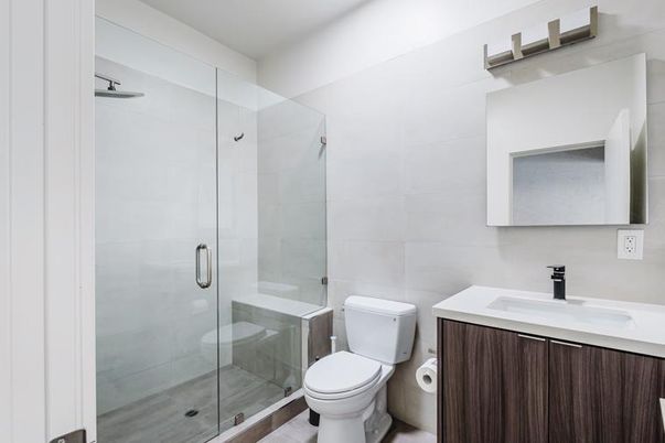 Bathroom, Glass Shower, Interior