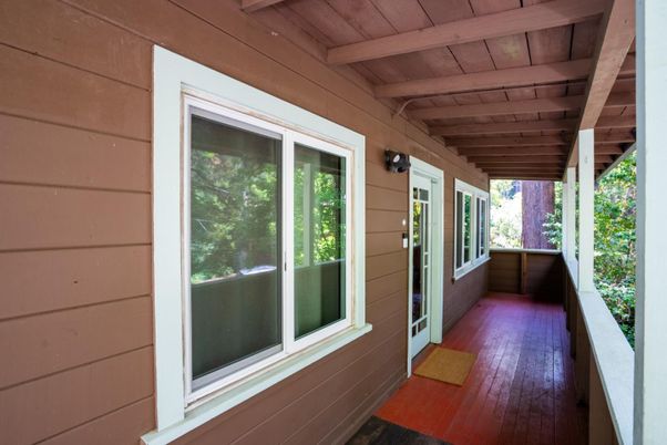 Exterior, Wood Texture Flooring