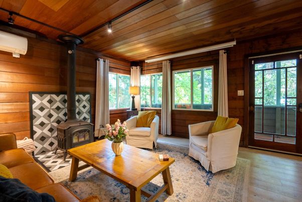 Fireplace, Interior, Living room, Wooden Ceilings, Wood Texture Flooring, Wooden Walls