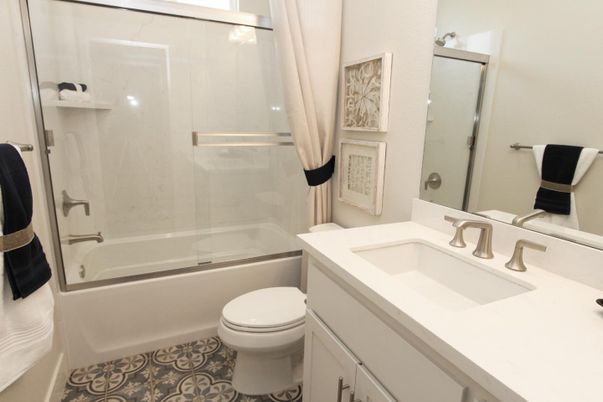 Bathroom, Glass Shower, Interior