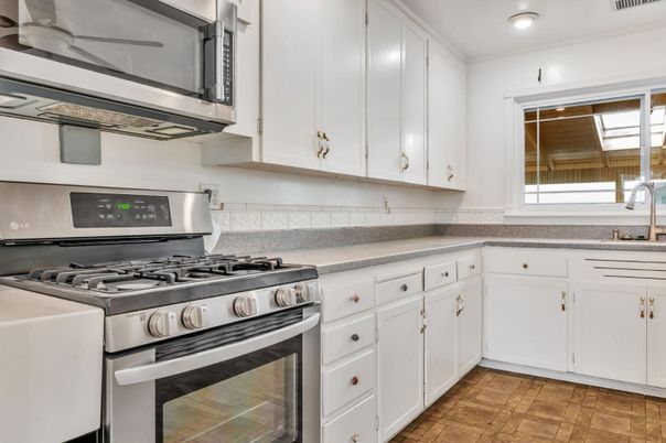 Interior, Kitchen, Recessed Lighting, Stainless Steel Appliances
