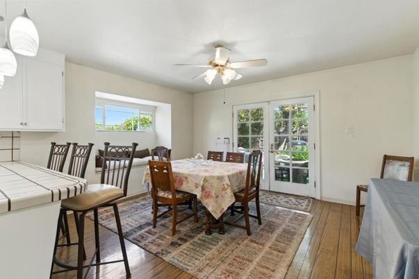 Dining room, Interior, Wood Texture Flooring