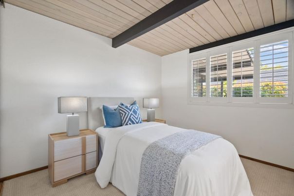 Bedroom, Interior, Wooden Beams, Wooden Ceilings