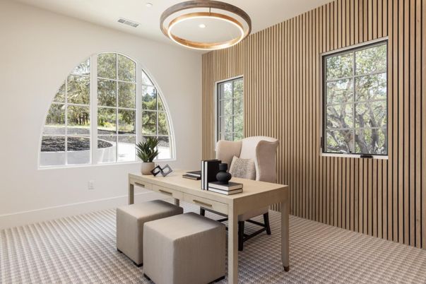 Home Office, Interior, Pendant Lights, Recessed Lighting