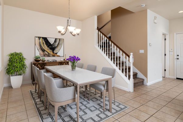 Chandelier, Dining room, Interior, Recessed Lighting