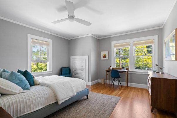 Bedroom, Home Office, Interior, Wood Texture Flooring