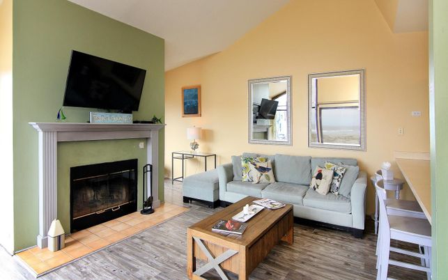 Fireplace, Interior, Living room, Wood Texture Flooring