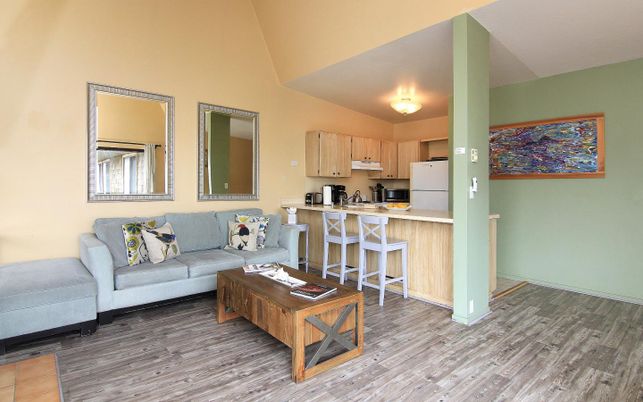 Interior, Kitchen, Living room, Wood Texture Flooring