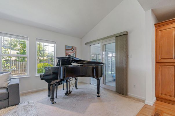 Interior, Piano, Wood Texture Flooring
