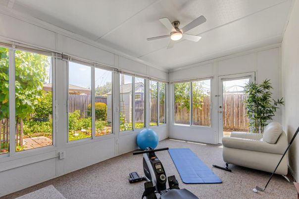Fitness Equipment, Interior, Sun Room
