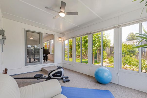 Fitness Equipment, Interior, Sun Room