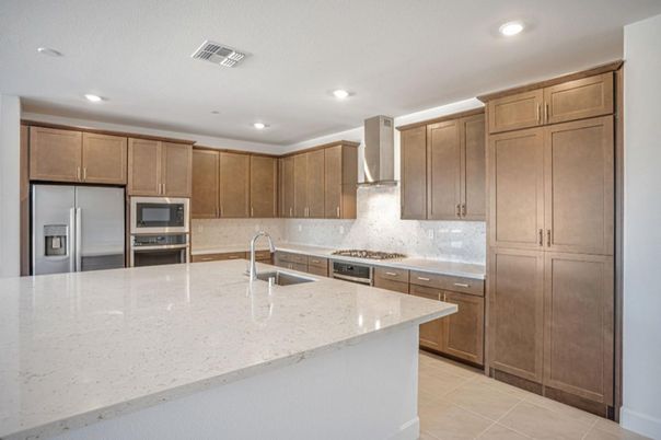 Interior, Kitchen, Recessed Lighting, Stainless Steel Appliances