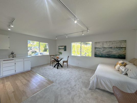 Bedroom, Dining room, Interior, Wood Texture Flooring
