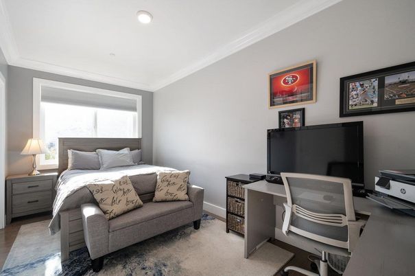 Bedroom, Home Office, Interior, Recessed Lighting