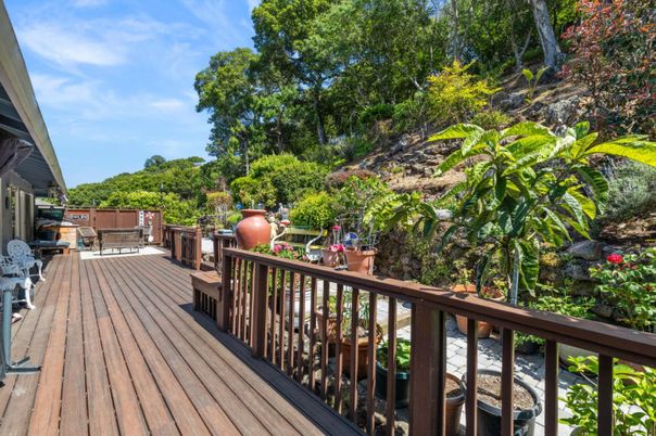 Exterior, Wood Texture Flooring