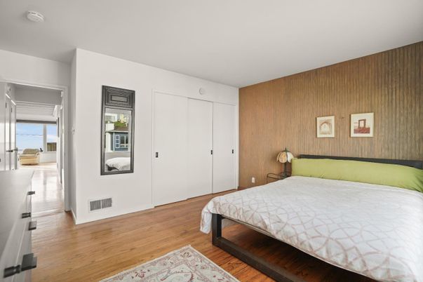 Bedroom, Interior, Wood Texture Flooring, Wooden Walls