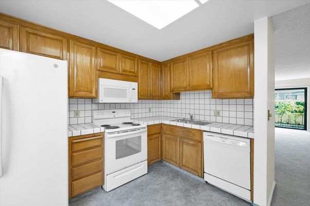 Interior, Kitchen, Tile Countertops