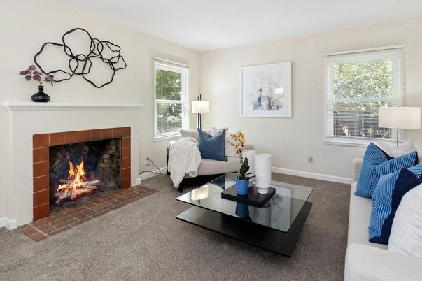 Fireplace, Interior, Living room