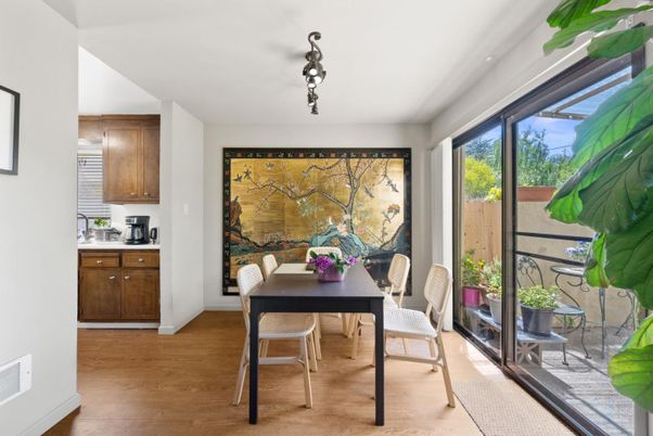 Dining room, Interior, Wood Texture Flooring