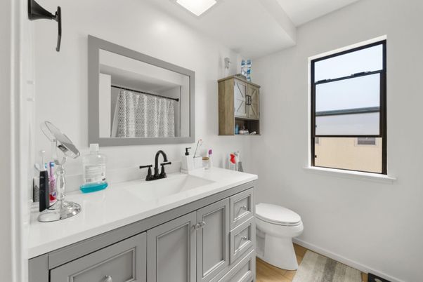 Bathroom, Interior, Wood Texture Flooring