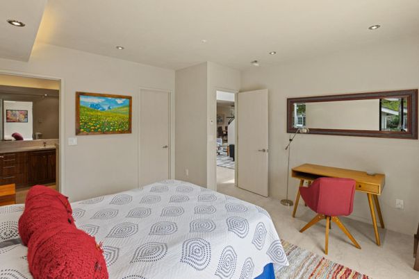 Bedroom, Home Office, Interior, Recessed Lighting