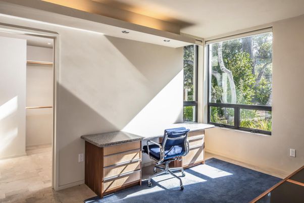 Home Office, Interior, Recessed Lighting