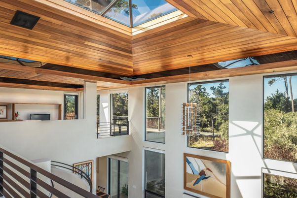 Glass Ceilings, Interior, Wooden Ceilings