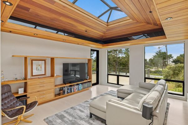 Glass Ceilings, Interior, Recessed Lighting, Sun Room, Wooden Ceilings