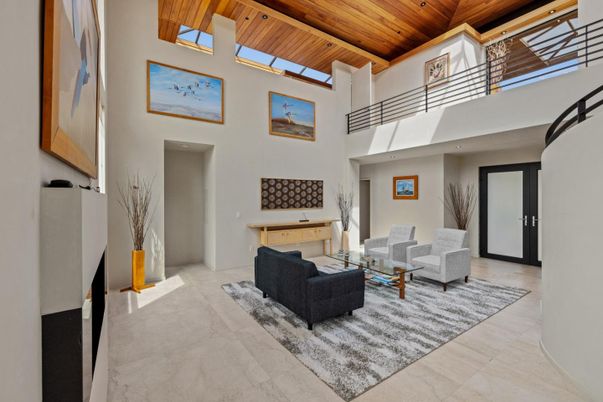 Interior, Living room, Recessed Lighting, Wooden Beams, Wooden Ceilings