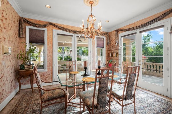 Chandelier, Dining room, Interior, Recessed Lighting