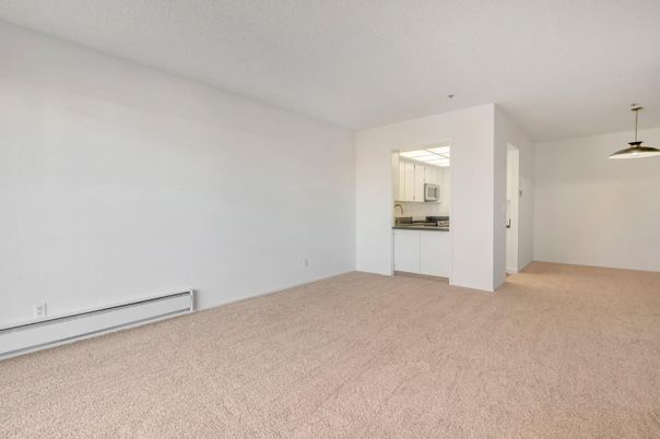 Empty room, Interior, Kitchen, Pendant Lights