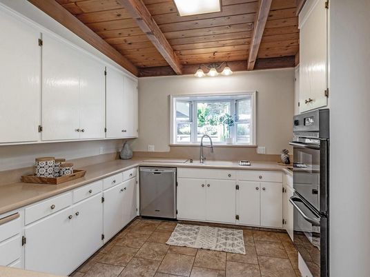 Interior, Kitchen, Stainless Steel Appliances, Wooden Beams, Wooden Ceilings