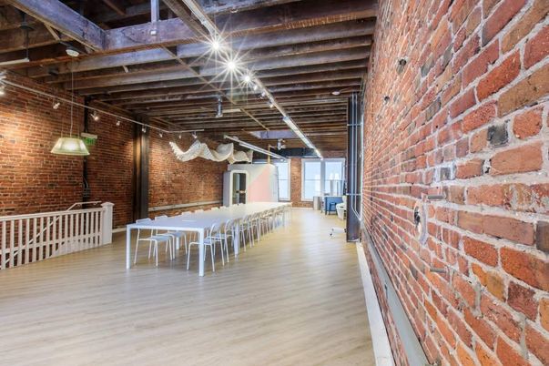 Interior, Stone Walls, Wooden Beams, Wood Texture Flooring