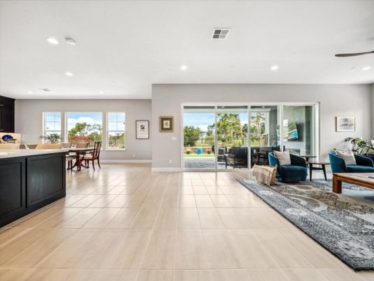 Dining room, Interior, Living room, Recessed Lighting