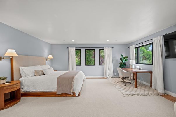 Bedroom, Home Office, Interior, Recessed Lighting