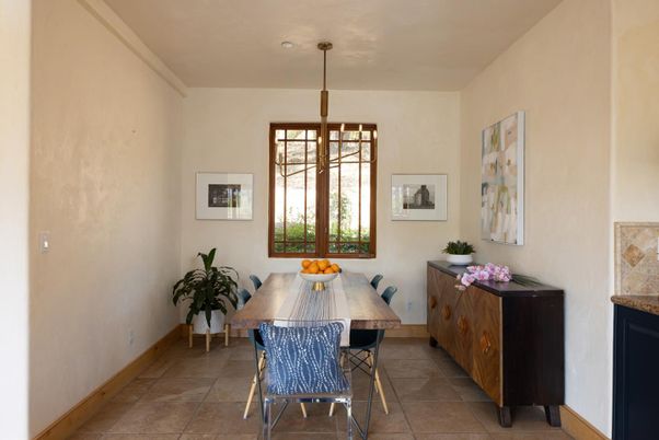 Dining room, Interior, Pendant Lights