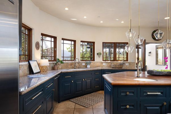 Interior, Kitchen, Pendant Lights, Recessed Lighting