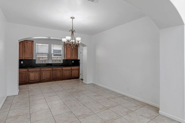 Chandelier, Empty room, Interior, Kitchen
