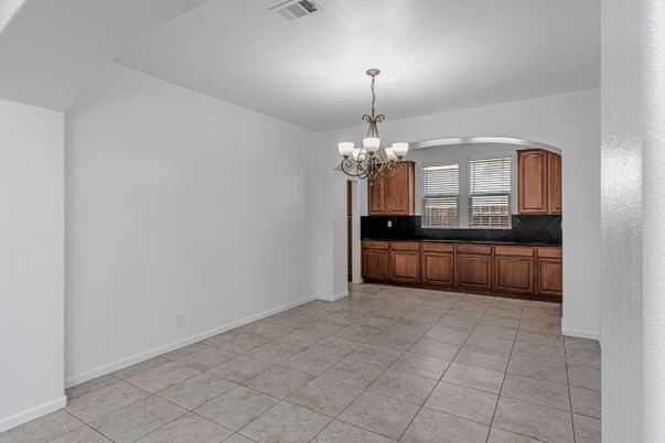 Chandelier, Empty room, Interior